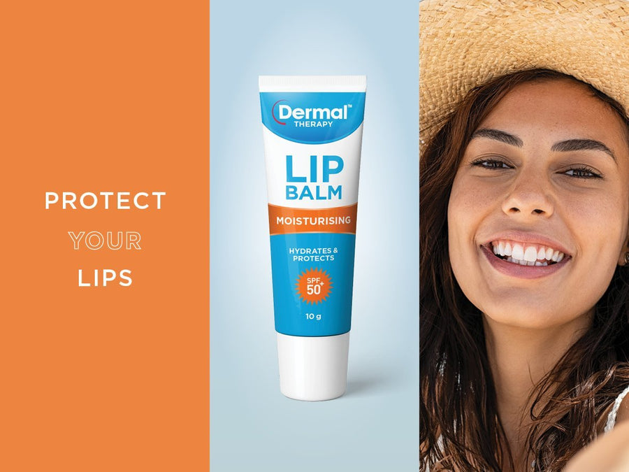 Protect, Hydrate & Soothe with Dermal Therapy Lip Balm SPF 50+