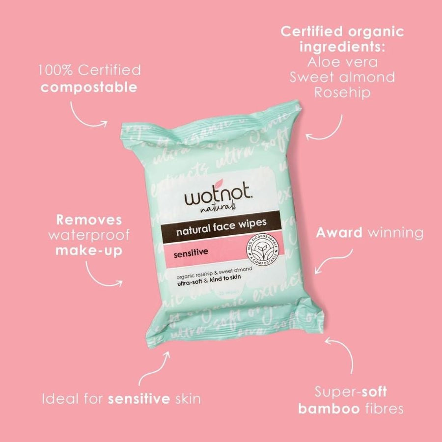 Wotnot Face Wipes to Gently Remove the Toughest of Makeup and Grime!